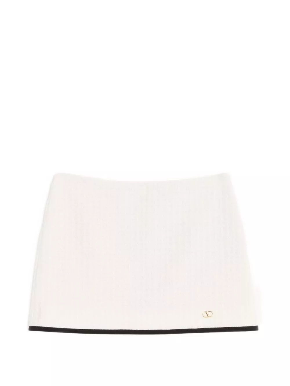 Valentino Pantaloni gonna in tweed di cotone
