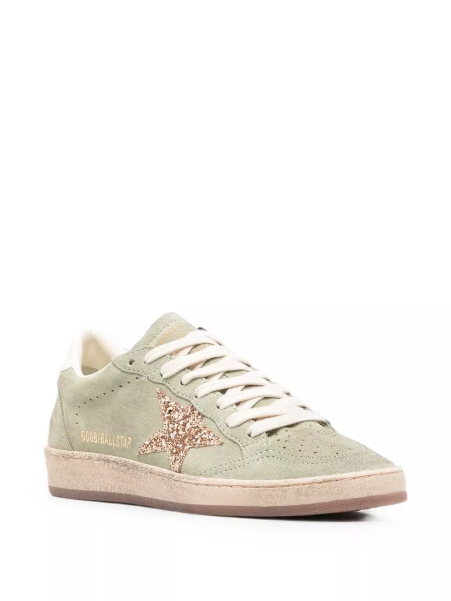 Golden Goose Sneakers in pelle Ball Star, view 3