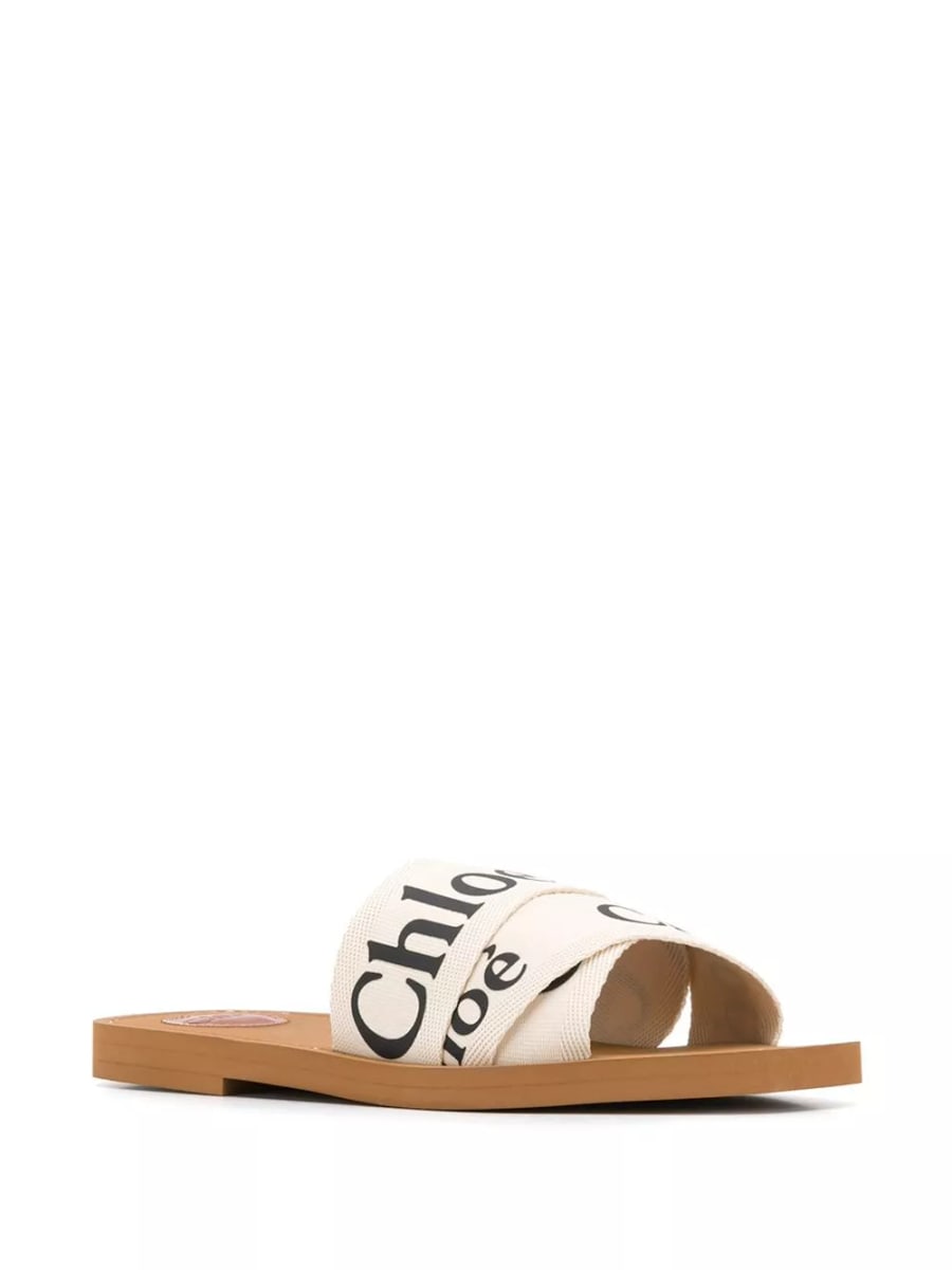 Chloé Sandali flat Woody, view 2