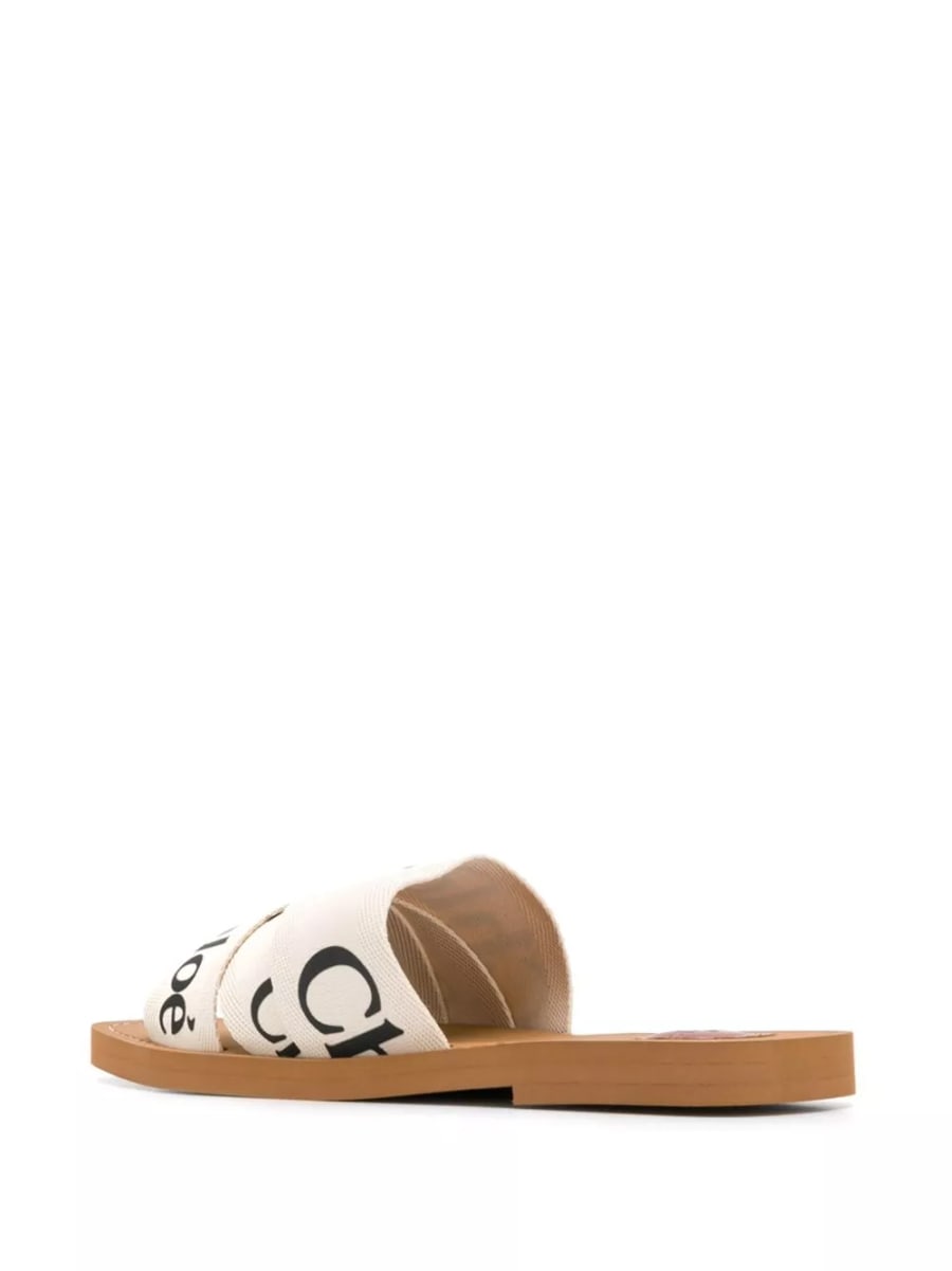 Chloé Sandali flat Woody, view 3