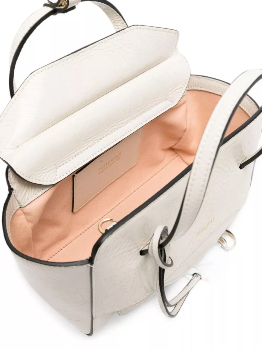 Hidesins Tote Bag in pelle piccola Flap, view 3