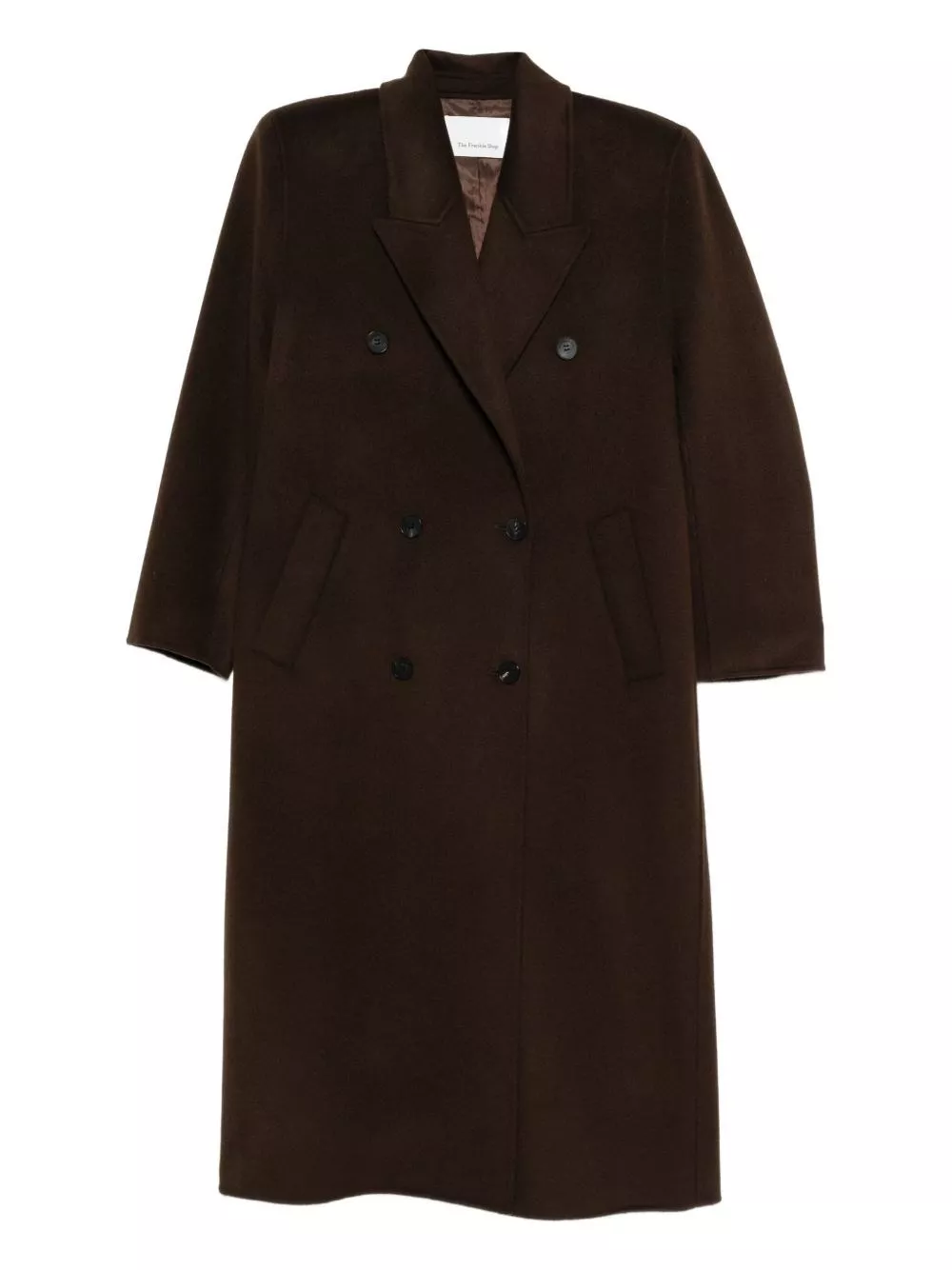 The frankie shop Cappotto in lana doppiopetto Gaia