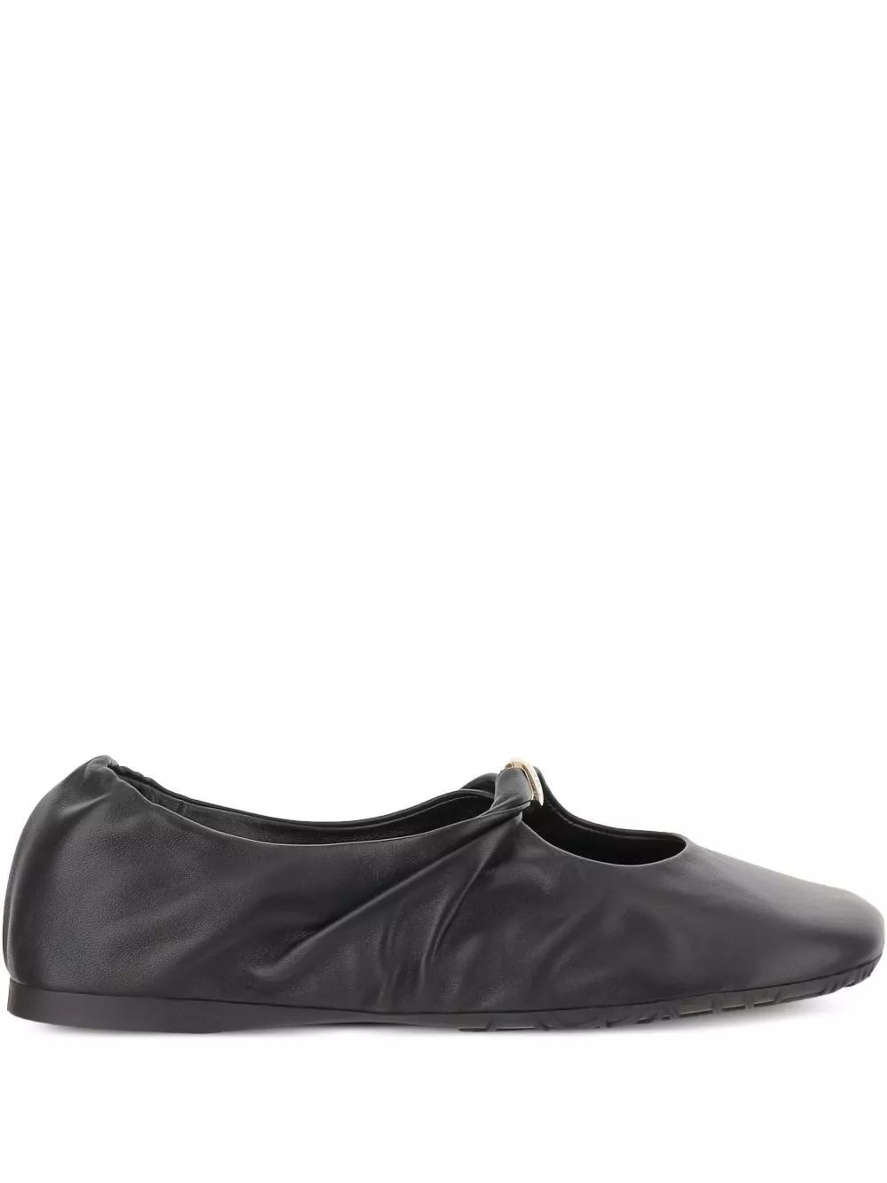 Loewe Ballerine in pelle morbida Pebble