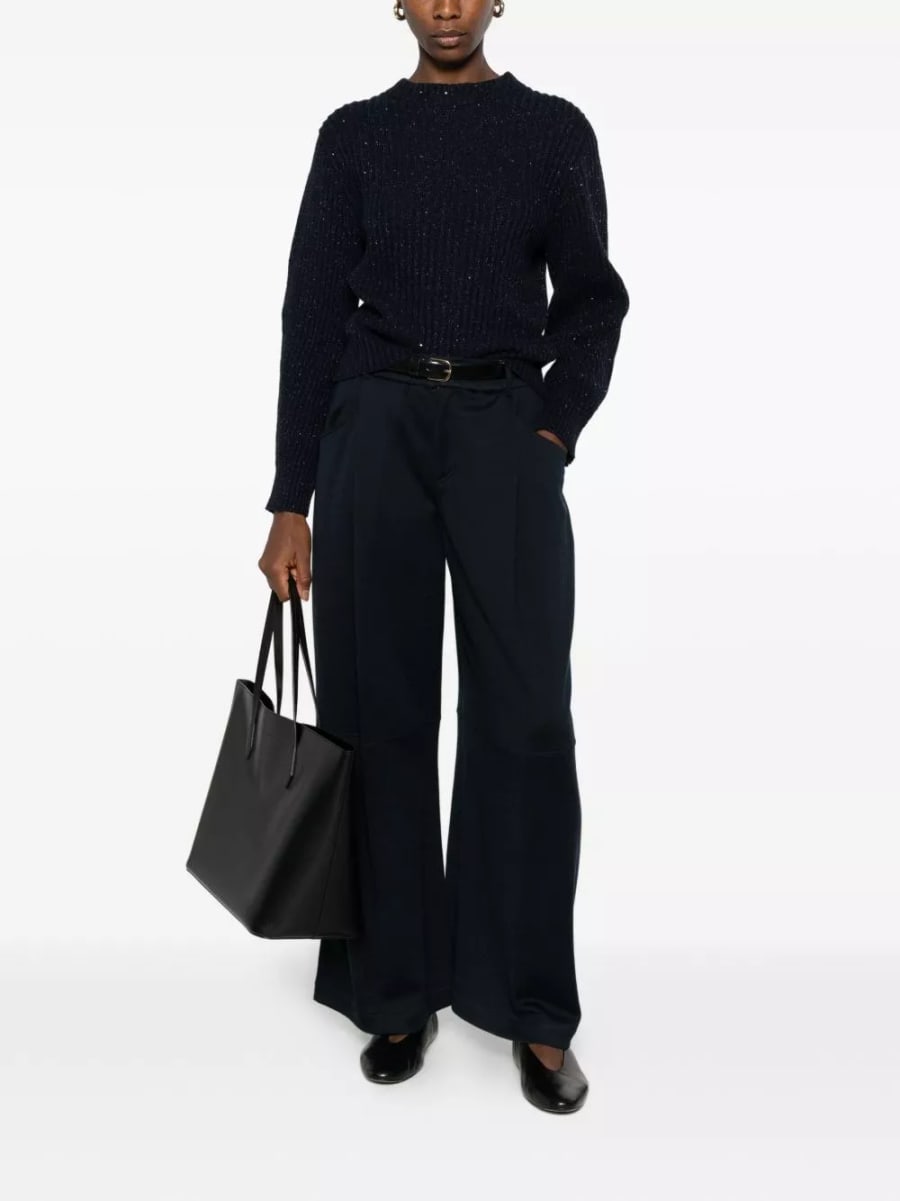 Brunello Cucinelli Pantaloni in misto cotone e seta, view 5