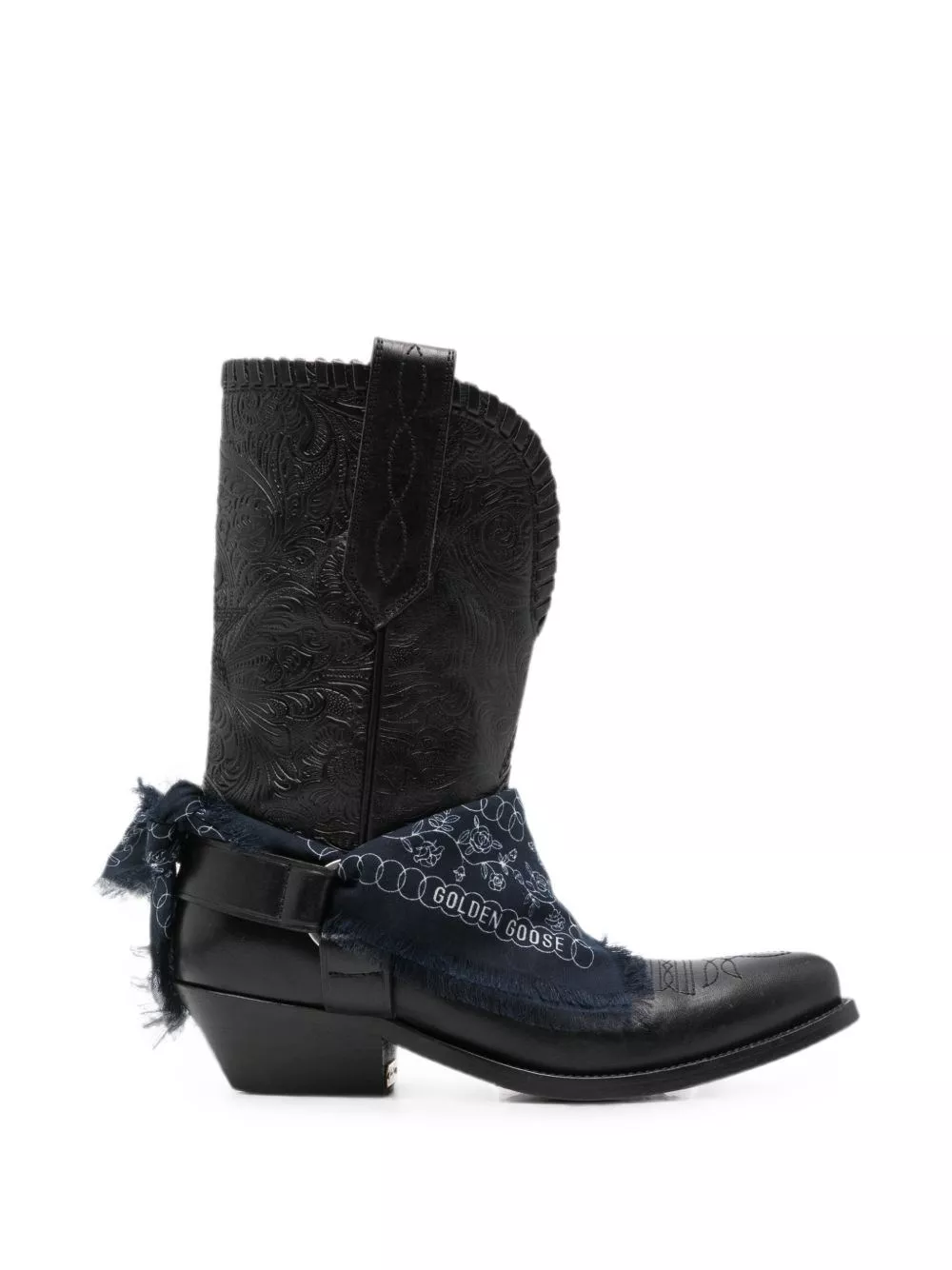 Golden Goose Stivali in pelle Wish Star