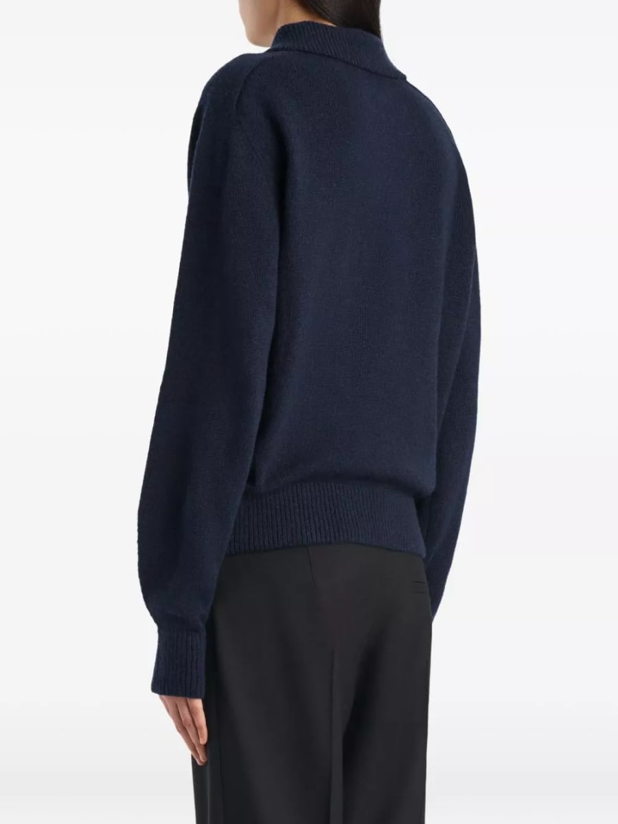 Khaite Maglione in lana e cashmere Jackson, view 2