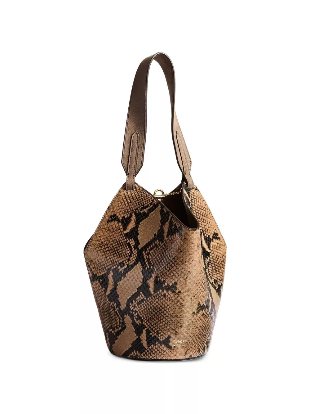 Khaite Borsa a secchiello mini in pelle Lotus