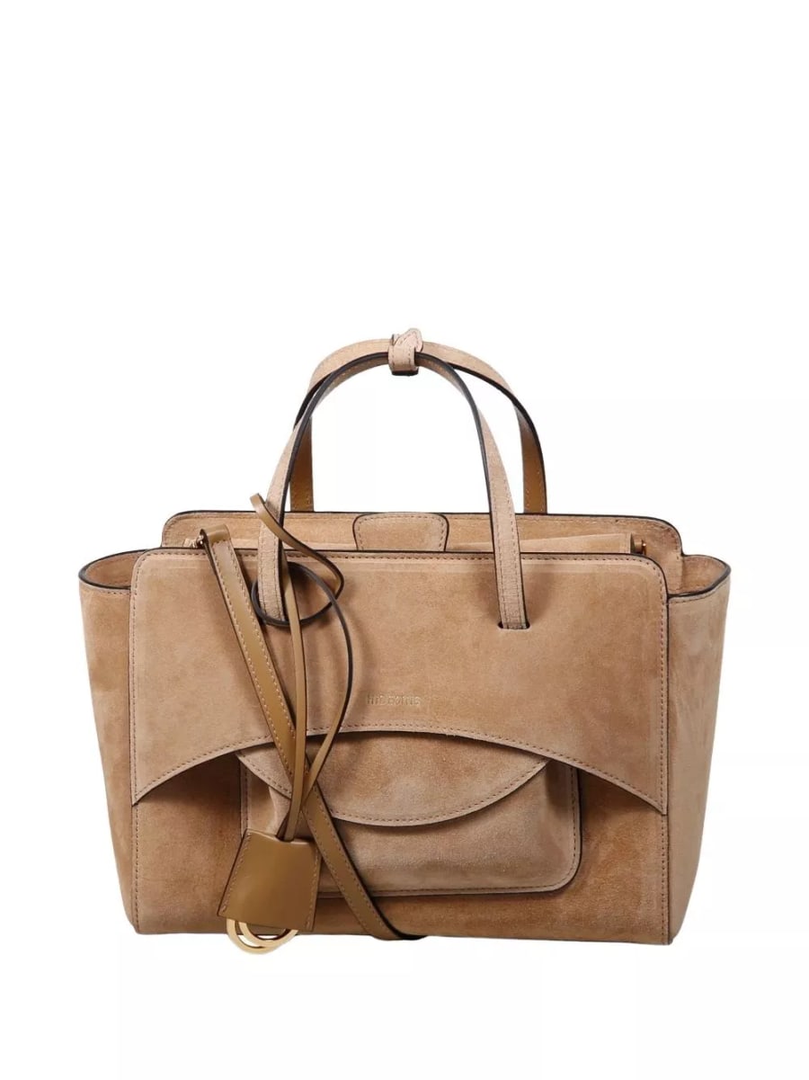 Hidesins Borsa tote media in pelle Flap