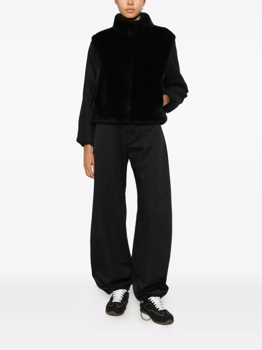 Herno Giacca blouson in pelliccia sintetica, view 5