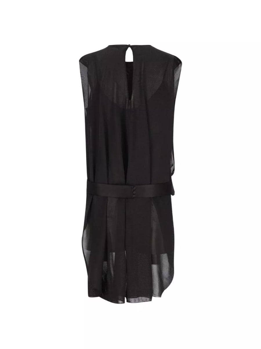 Fendi Top in seta satinata, view 3