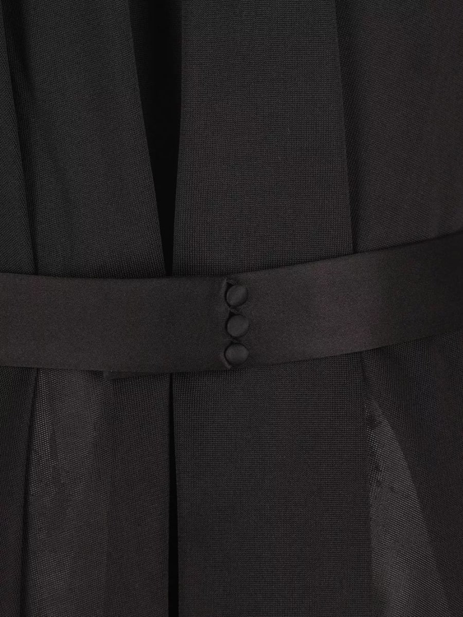 Fendi Top in seta satinata, view 4