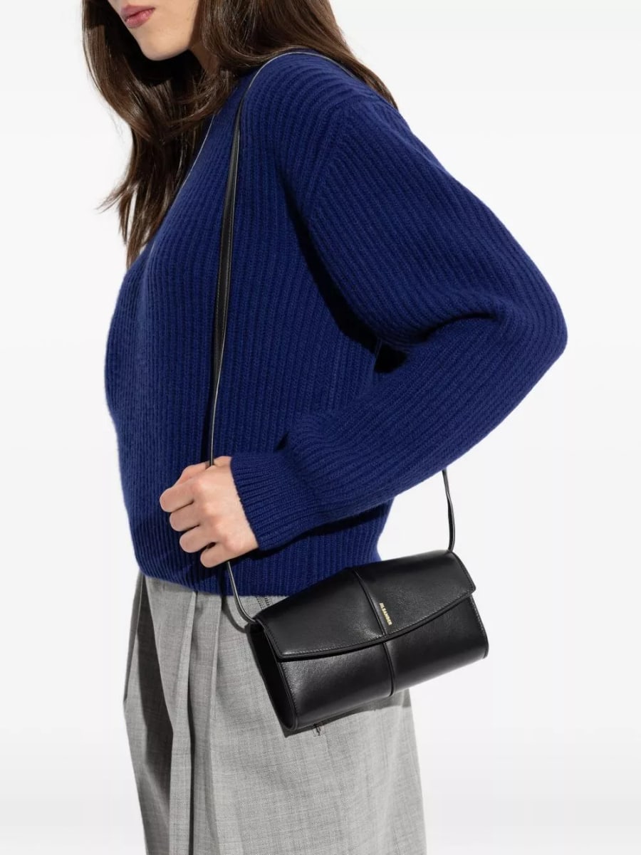 Jil Sander Borsa mini in pelle, view 2