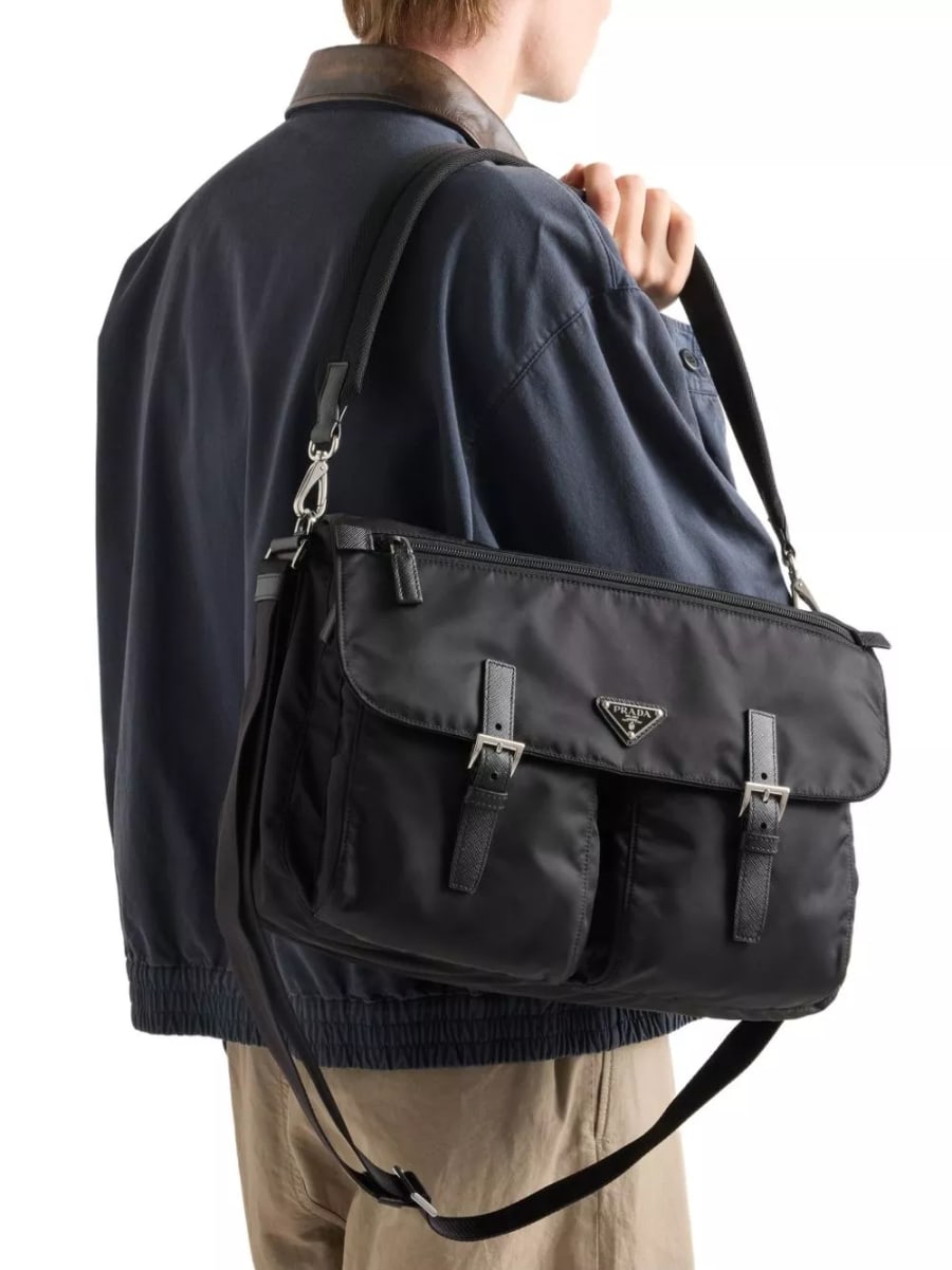 Prada Borsa a tracolla Re-Nylon, view 5