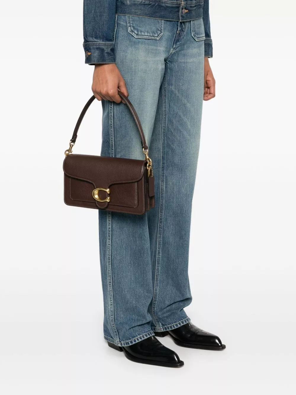 Coach Borsa a spalla in pelle Tabby 26, view 2