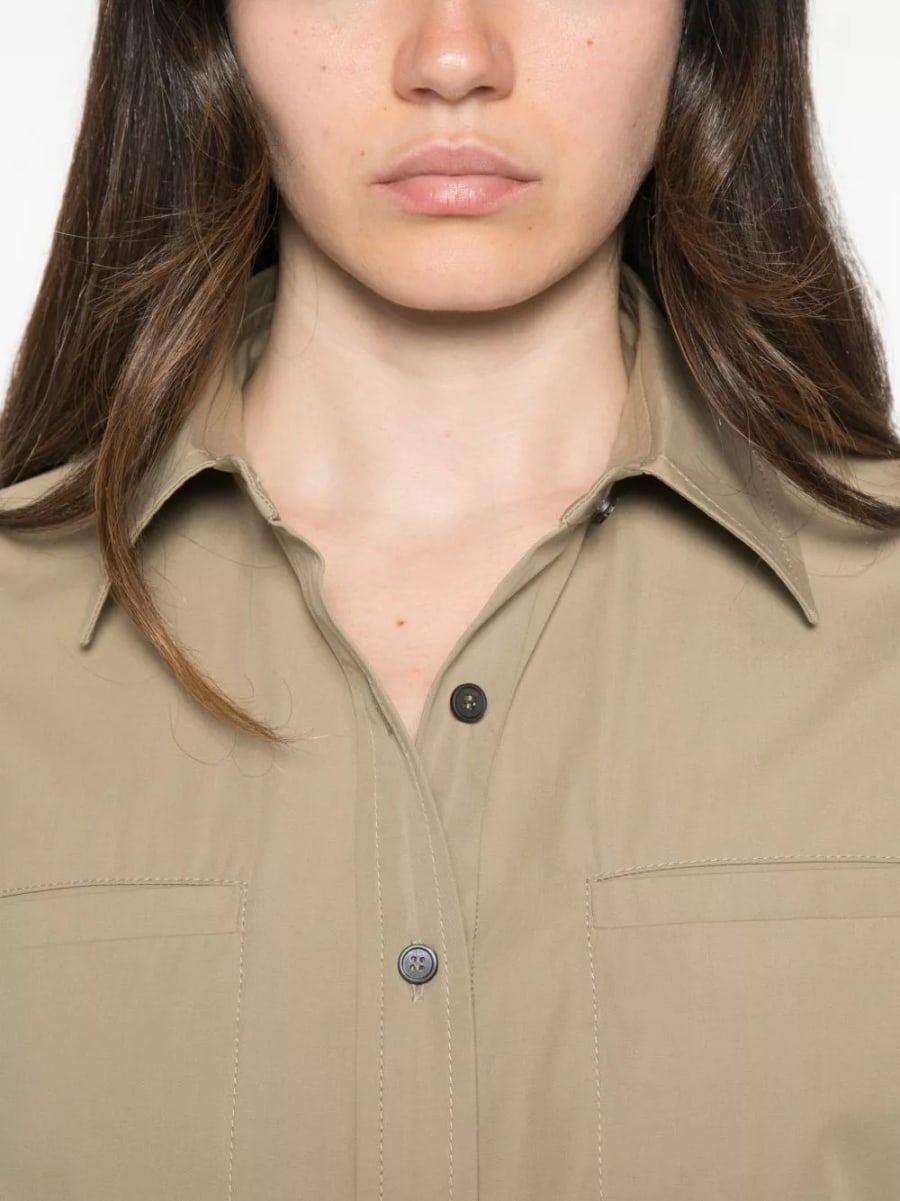 Fendi Abito corto in cotone, view 2
