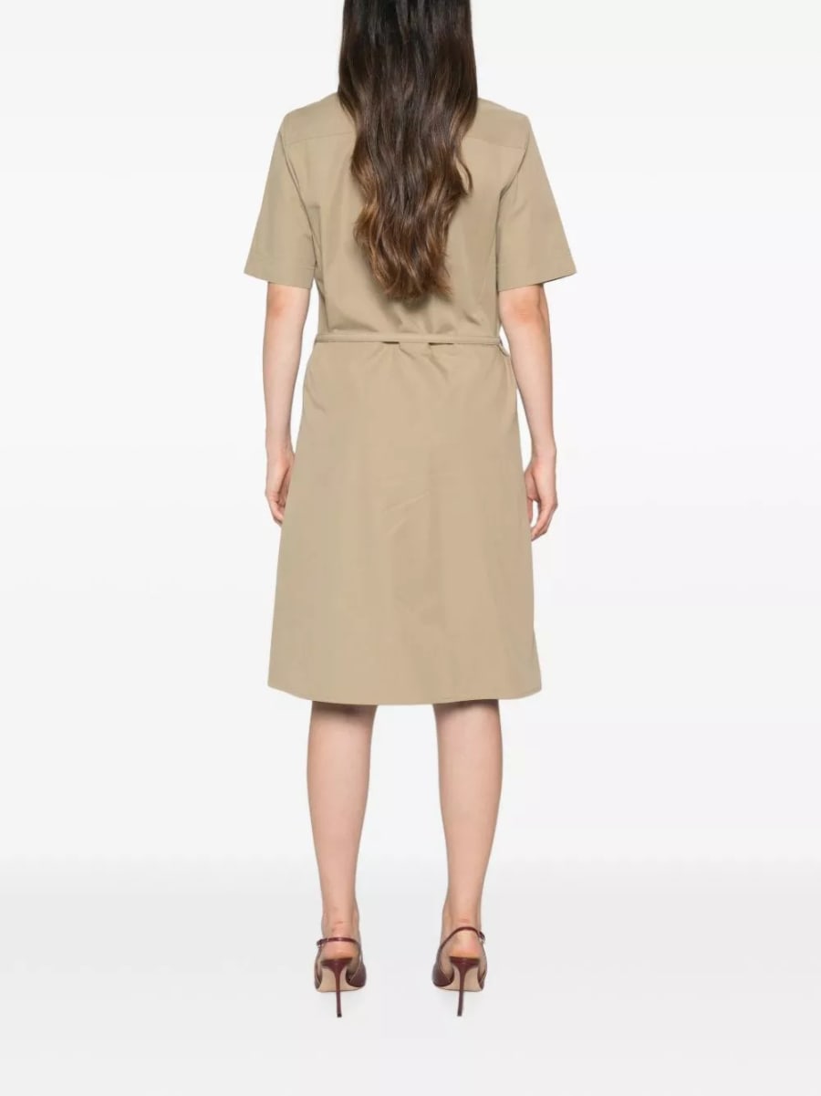 Fendi Abito corto in cotone, view 3
