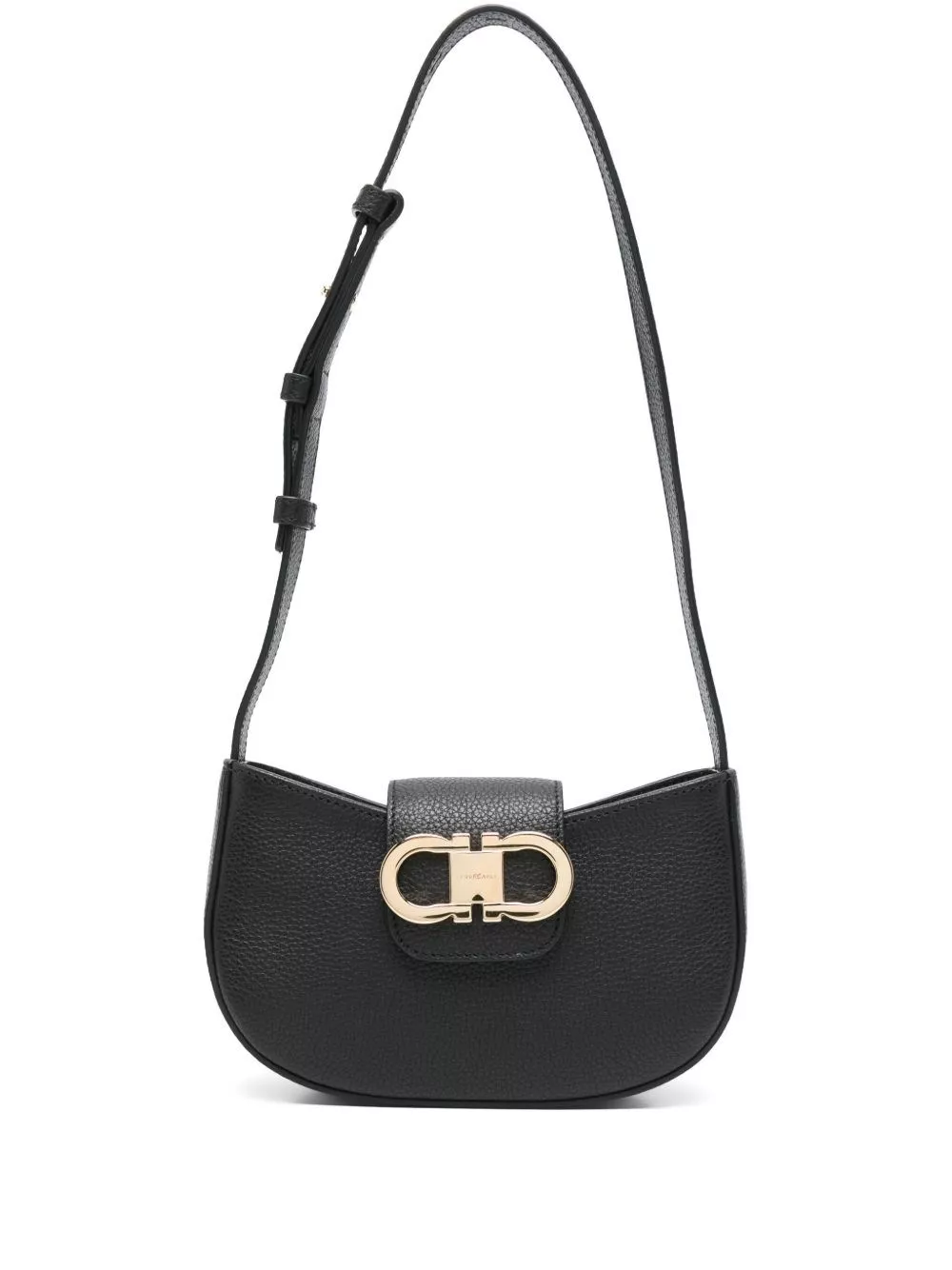 Ferragamo Borsa a spalla in pelle Double Gancio