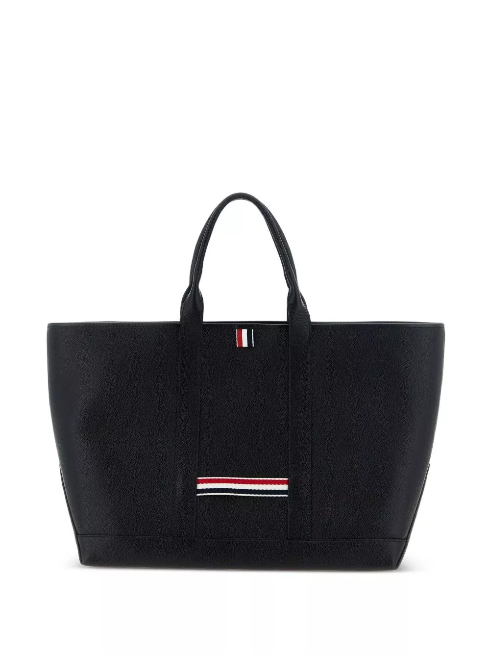 Thom Browne Borsa tote media in pelle