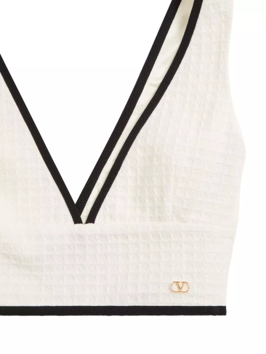 Valentino Top in cotone, view 6