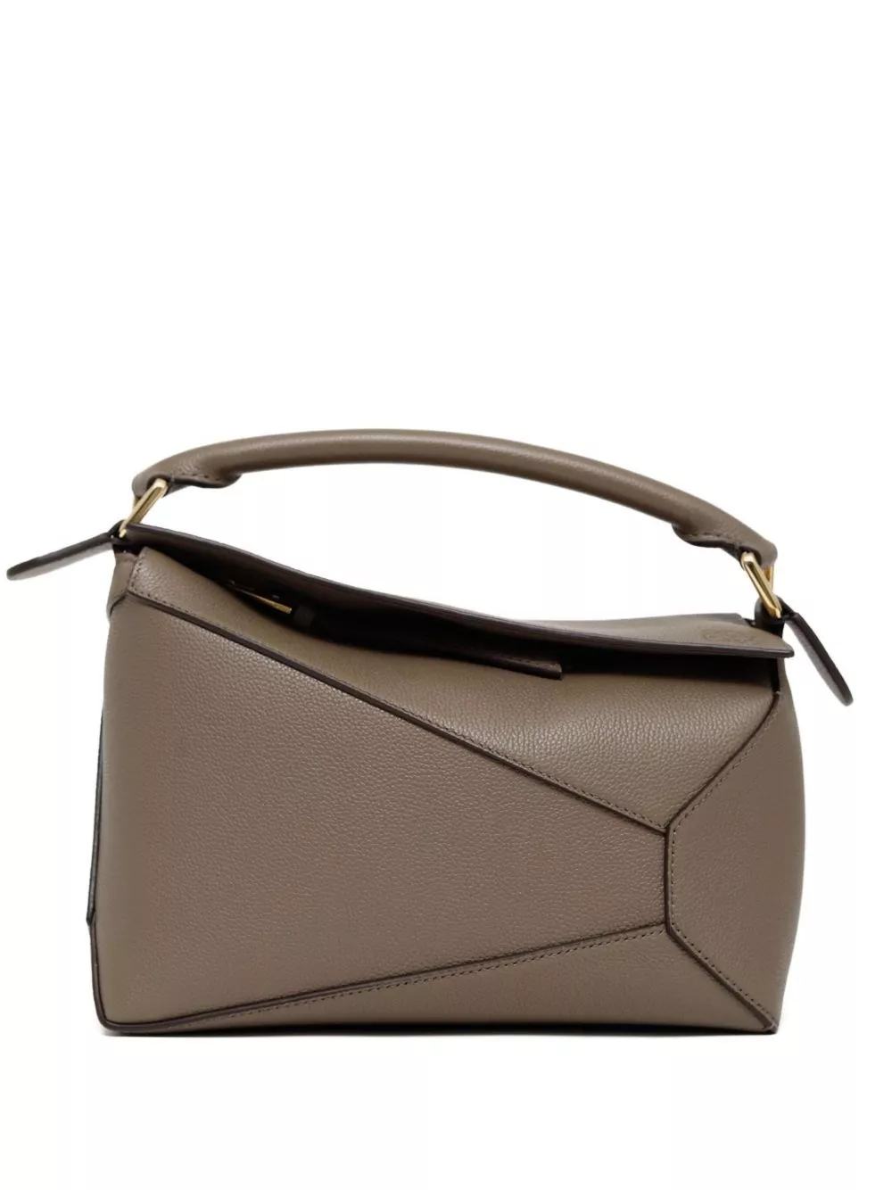 Loewe Borsa a mano in pelle Puzzle Edge small
