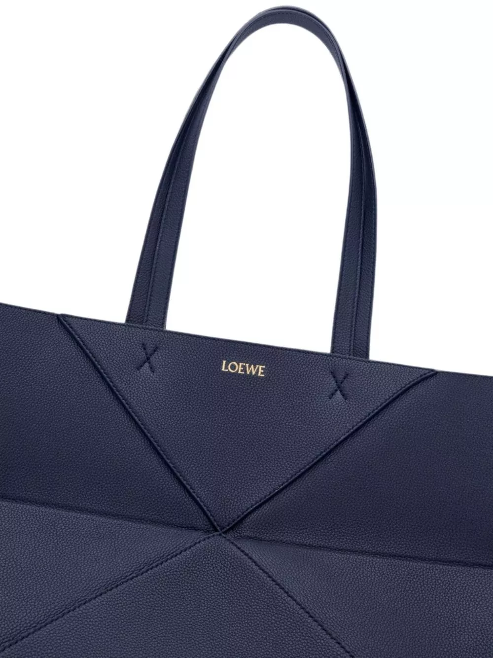 Loewe Borsa Tote in pelle medium Puzzle Fold, view 2