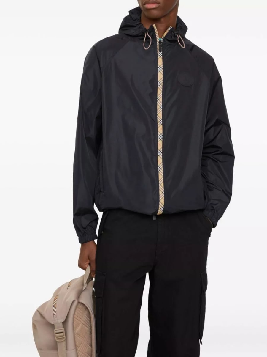 Burberry Giacca blouson in nylon, view 2
