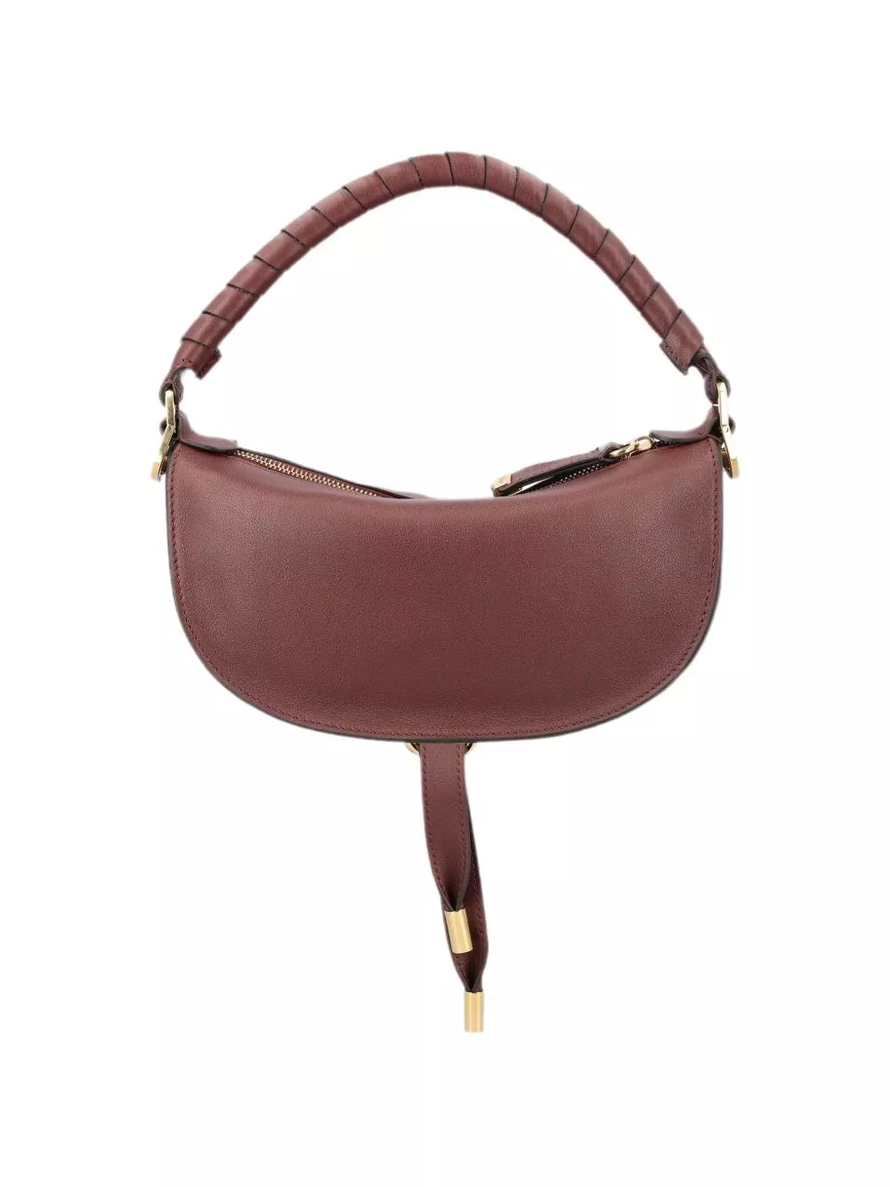 Chloé Borsa a spalla mini in pelle Marcie, view 2