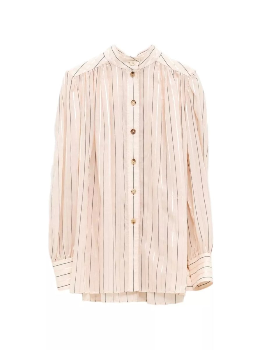 Chloé Camicia di seta a righe