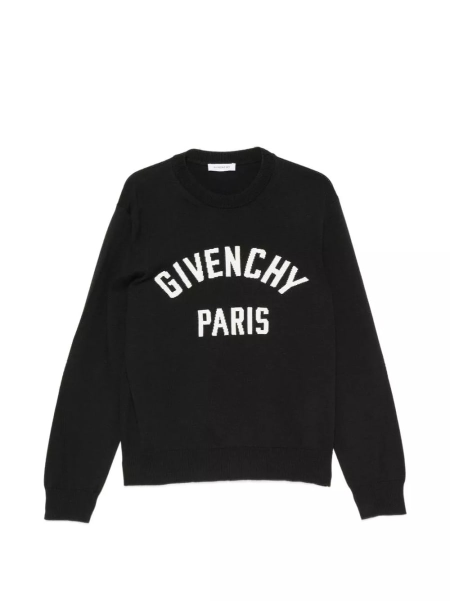 Givenchy Maglione girocollo in misto cotone