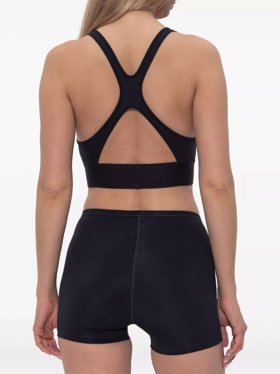 Diesel Bralette con logo, view 3