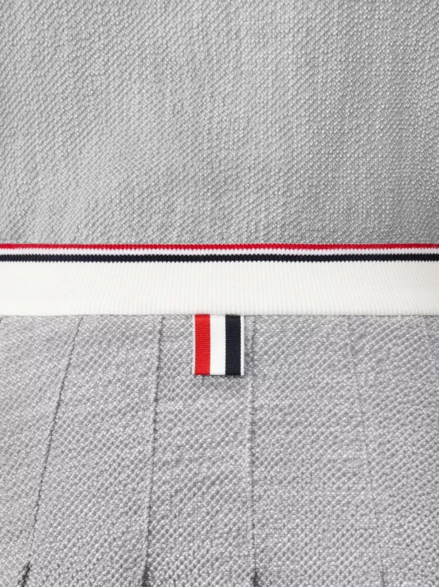 Thom Browne Gonna mini in cotone, view 2
