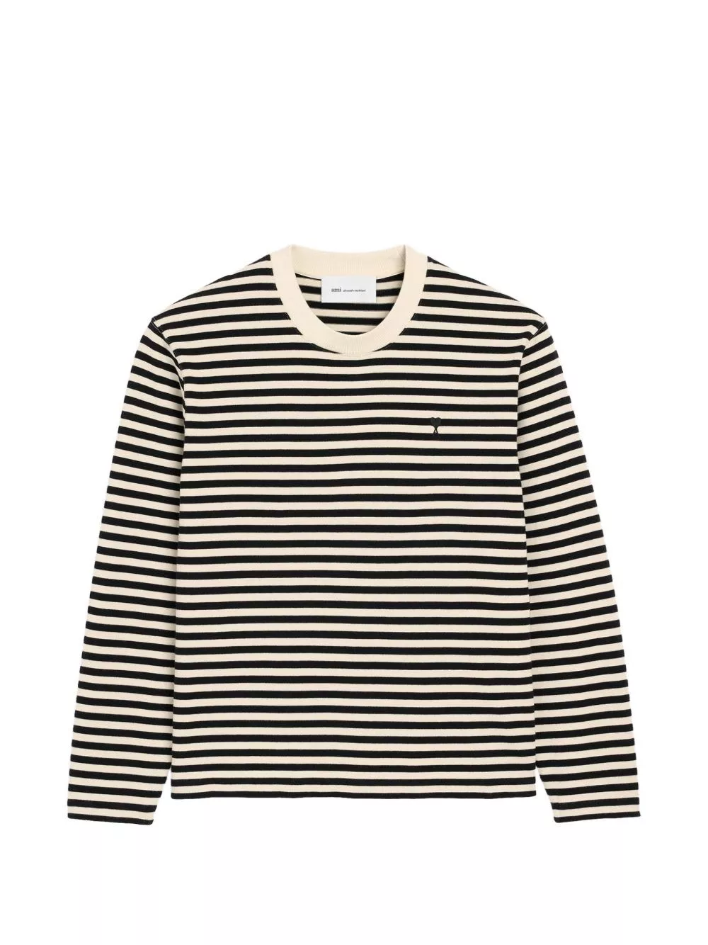 AMI Paris T-shirt a righe Ami De Coeur