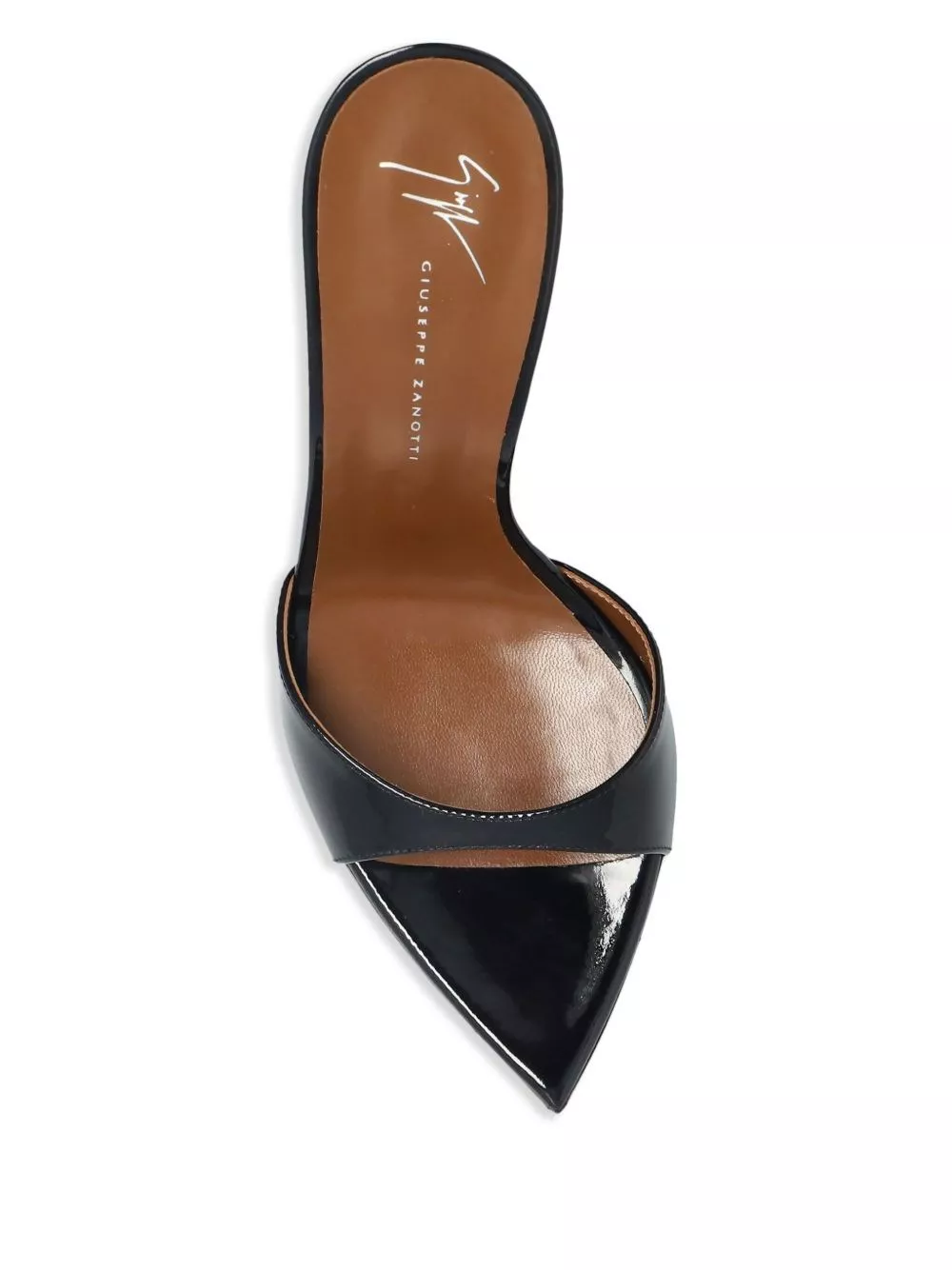 Giuseppe zanotti Mule in pelle Intriigo, view 2