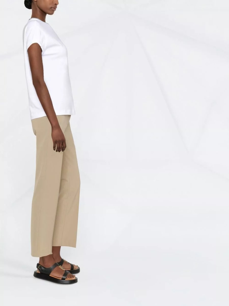 Brunello Cucinelli T-shirt in cotone, view 4