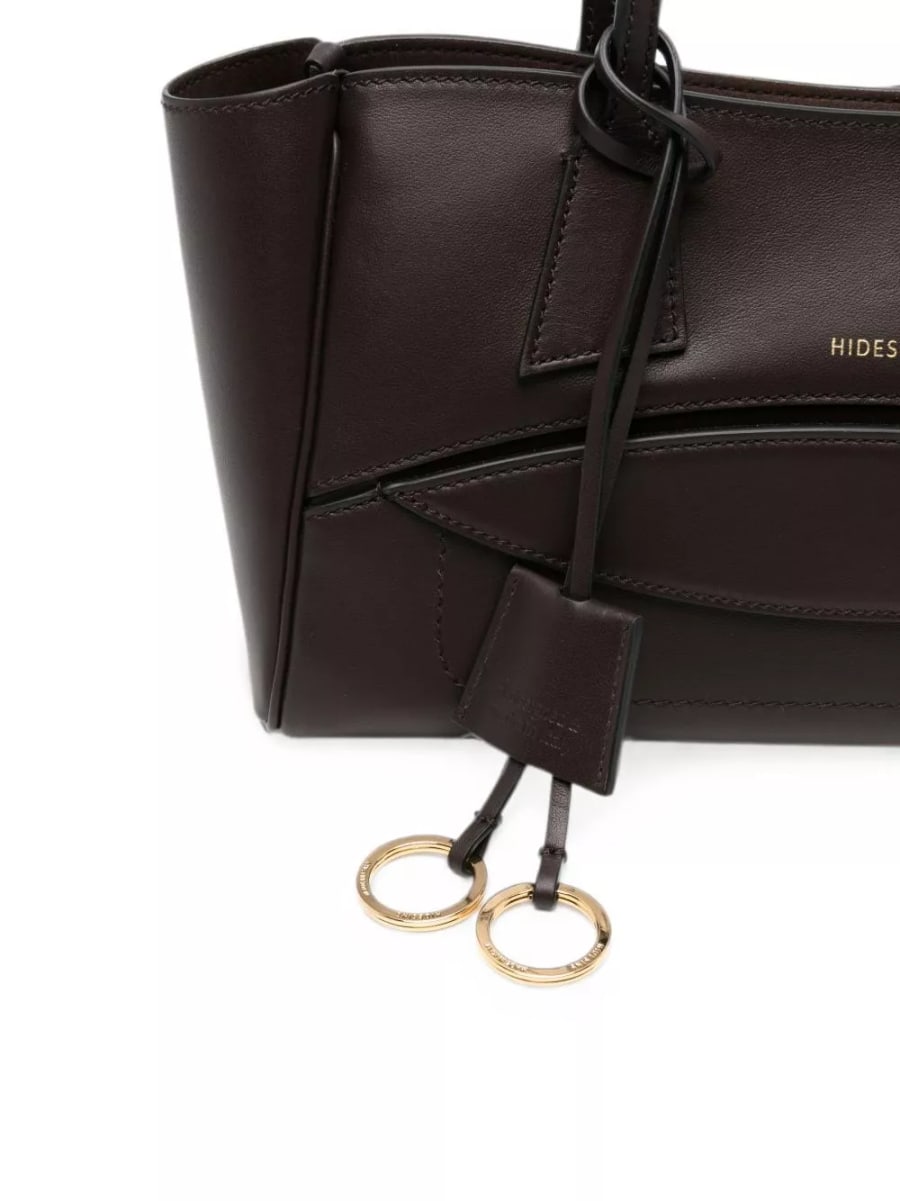 Hidesins Borsa shopping in pelle piccola, view 2