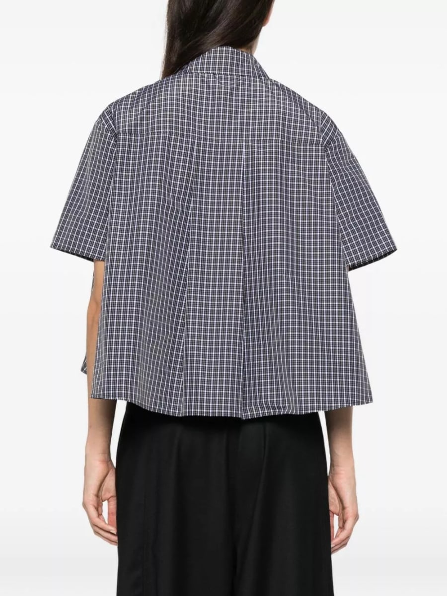 Loewe Camicia trapezio in cotone, view 3