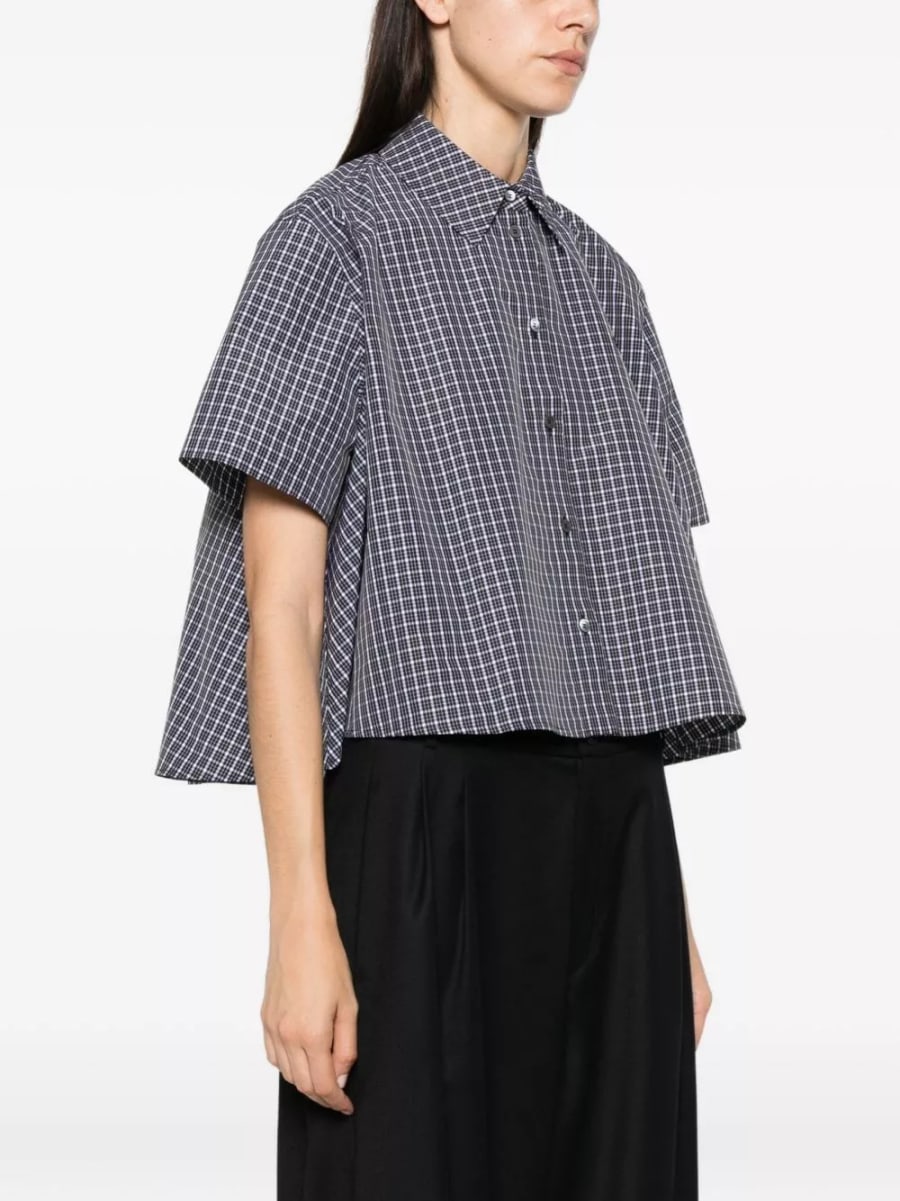 Loewe Camicia trapezio in cotone, view 4