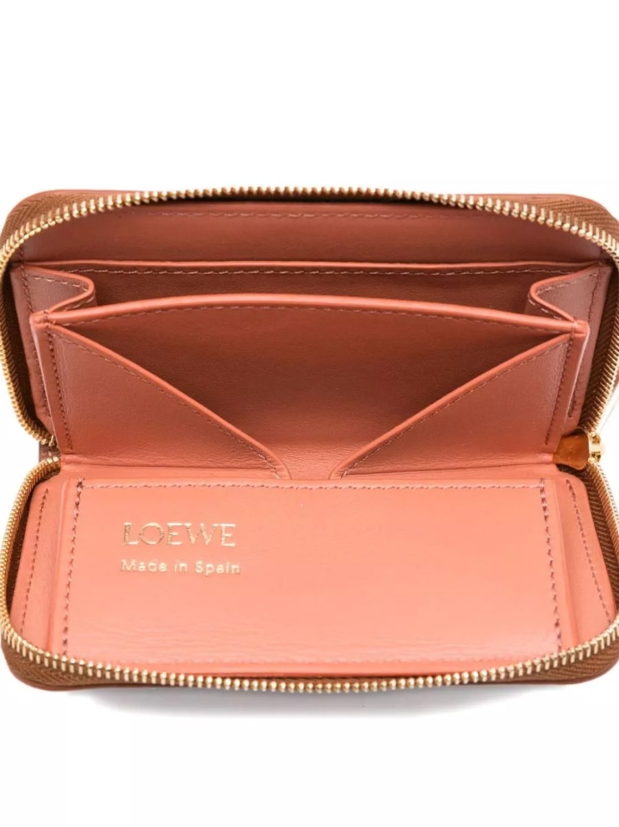 Loewe Portamonete in pelle Knot, view 3