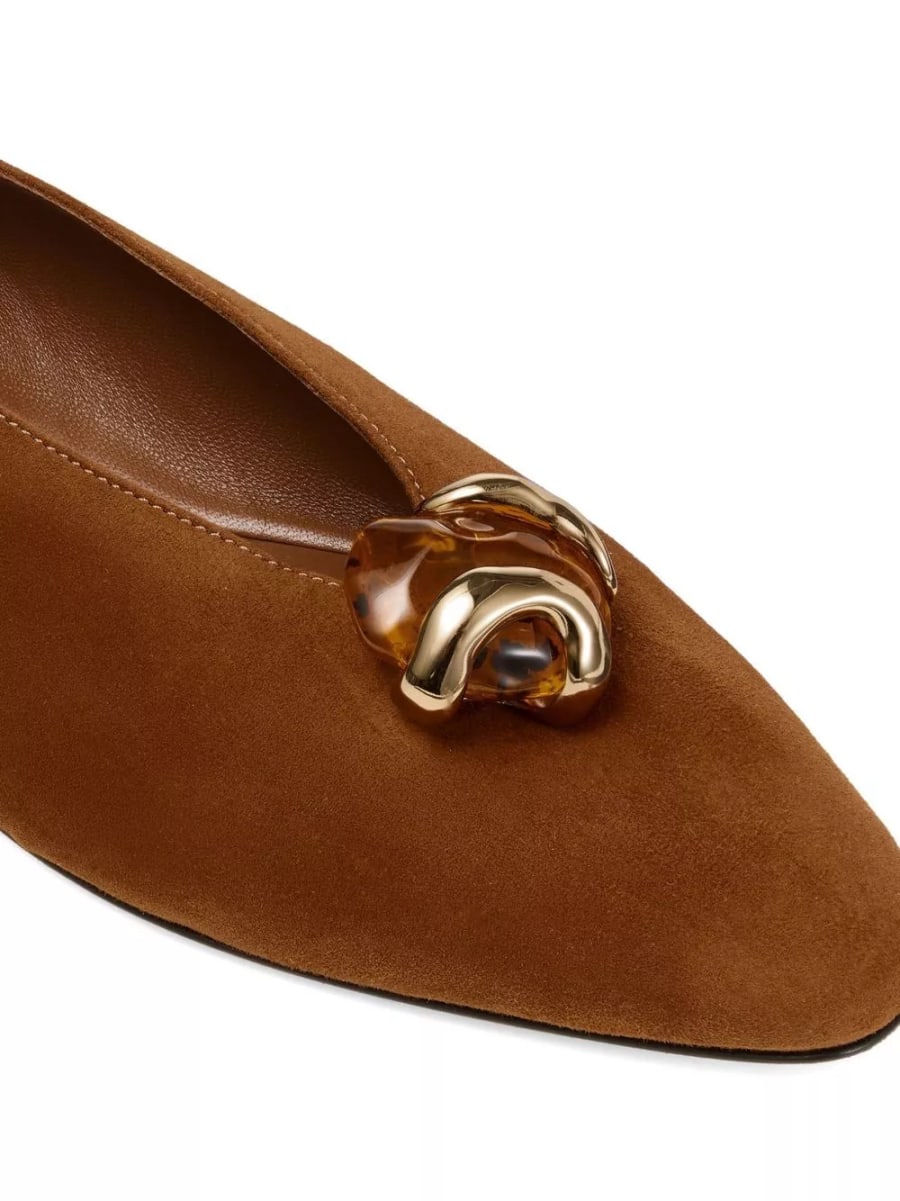 Jimmy Choo Ballerine in pelle Margot, view 4