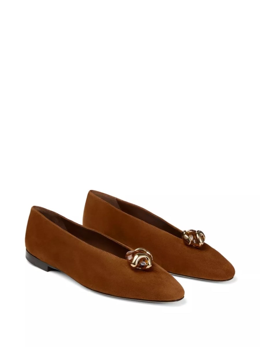 Jimmy Choo Ballerine in pelle Margot, view 5