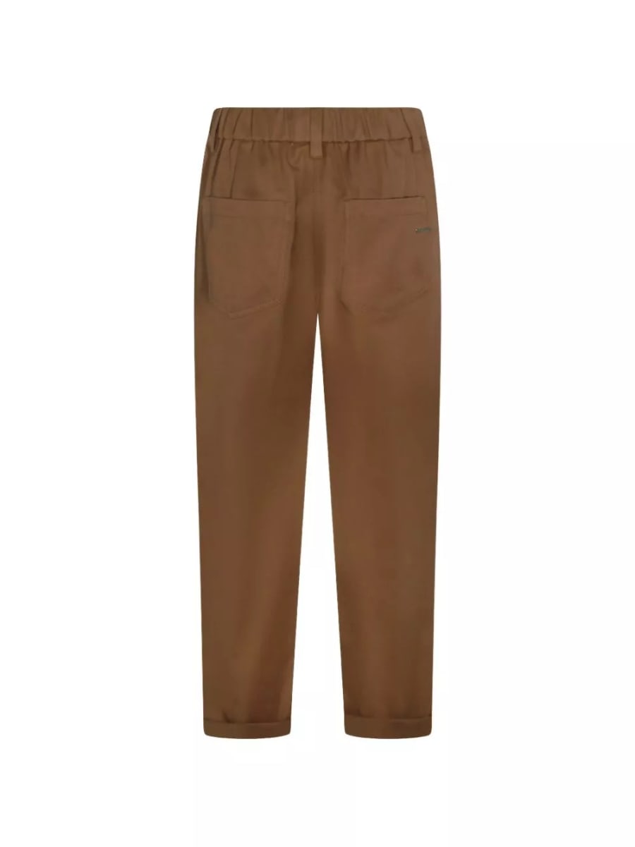 Brunello Cucinelli Pantaloni in cotone, view 2