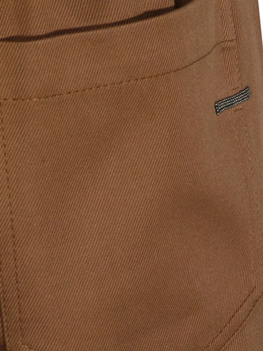Brunello Cucinelli Pantaloni in cotone, view 3