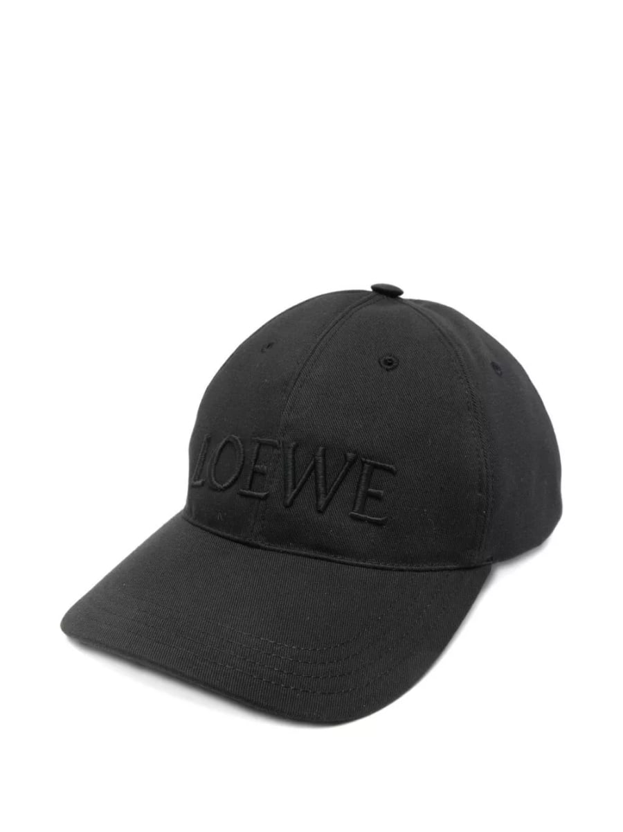 Loewe Cappellino da baseball in canvas con logo