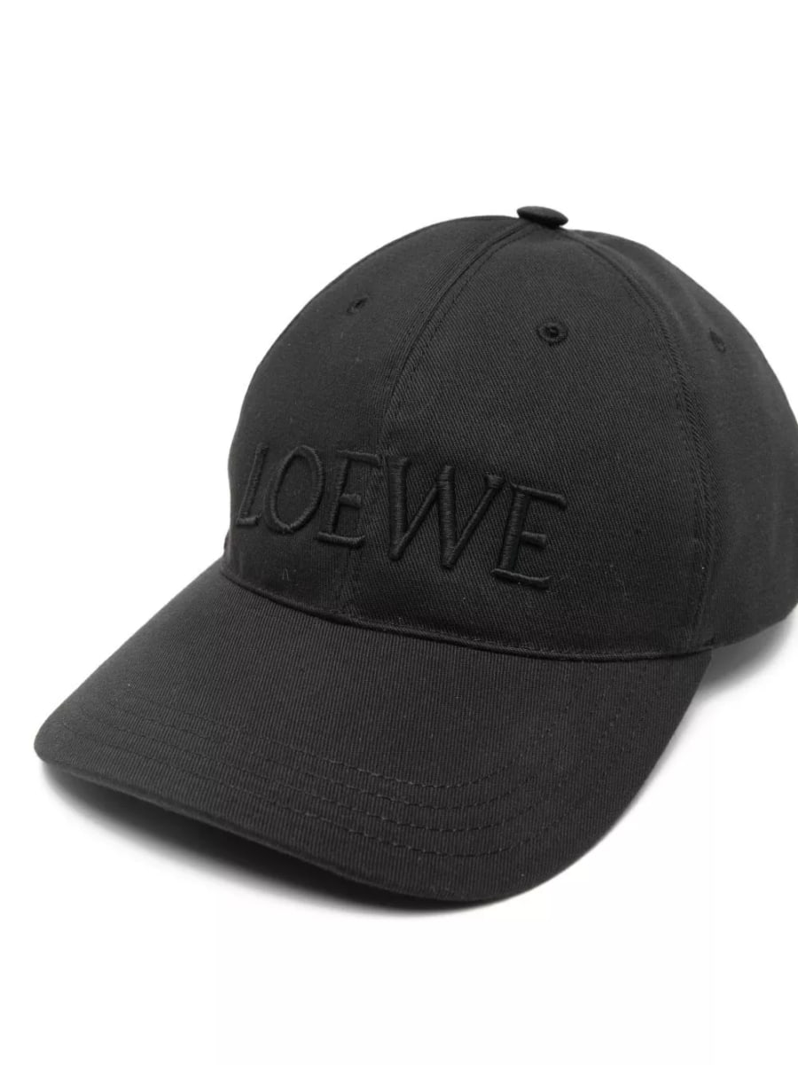 Loewe Cappellino da baseball in canvas con logo, view 3