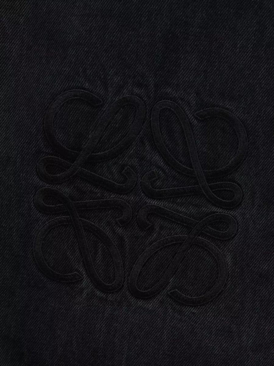 Loewe Jeans baggy in denim Anagram, view 2