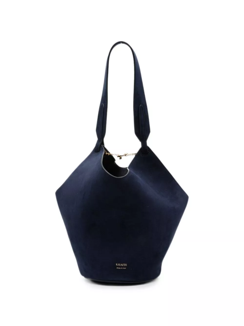 Khaite Borsa a secchiello mini in pelle Lotus