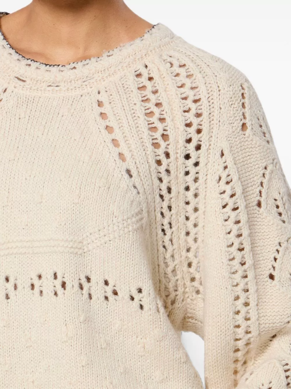 Marant etoile Maglione in lana e cotone Luce, view 2