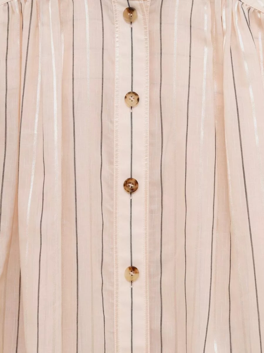 Chloé Camicia di seta a righe, view 2