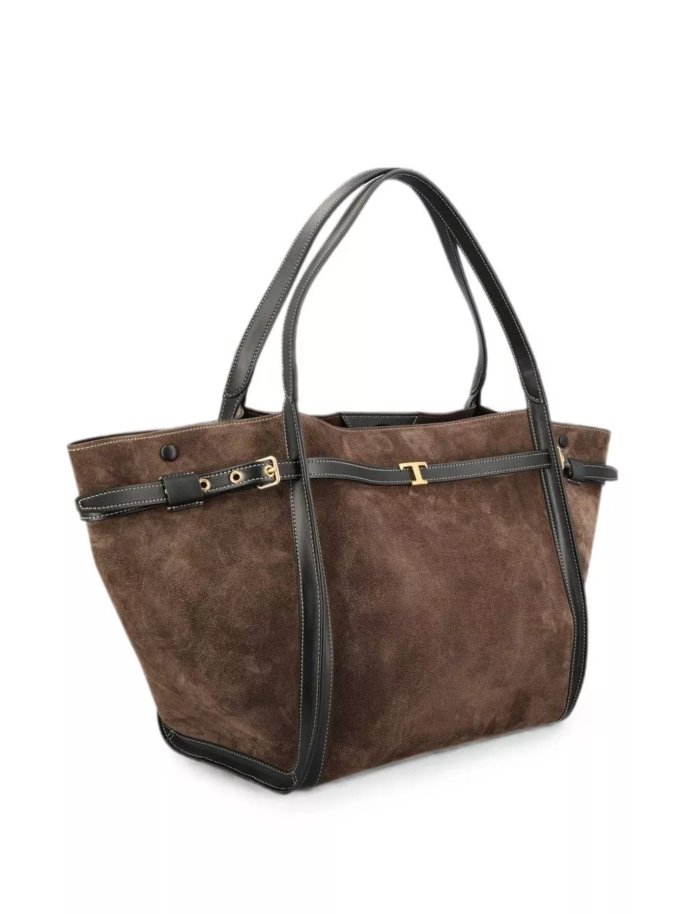 Tod's Borsa Tote in pelle media T Timeless, view 2