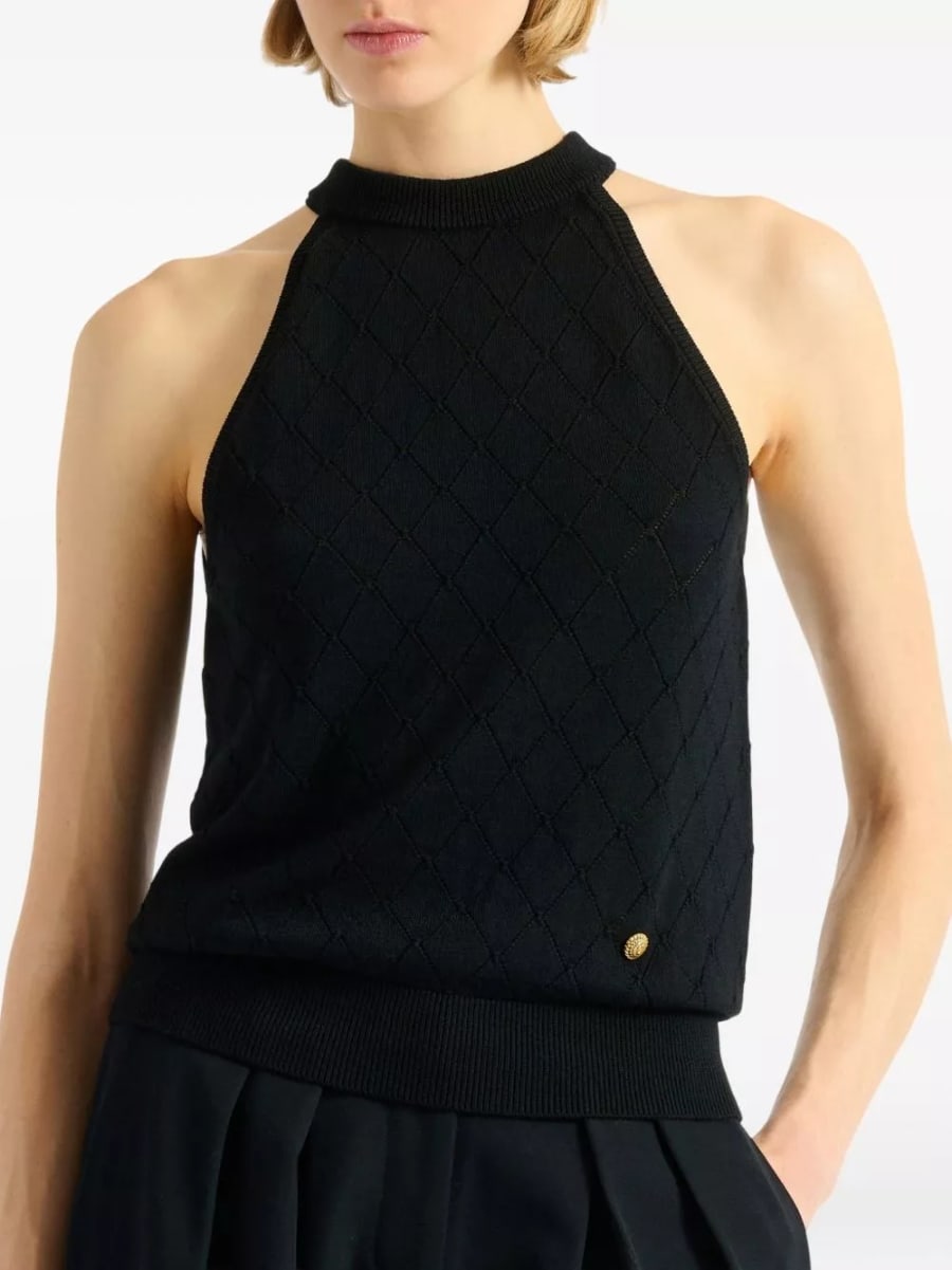 Balmain Top in lana, view 6